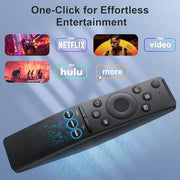 2-Pack Replacement Remote for Samsung Smart TV – No Setup, Instant Response | for 2019–2026 Samsung TV compatibility: works with most models, 2-pack value, instant response, streaming shortcut keys