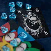 Bezier Games Cat in the Box Deluxe Edition Game | Quantum Trick Taking Strategy Card Game for 2 to 5 Players, Innovative Logic and Prediction Gameplay for Ages 10 Plus