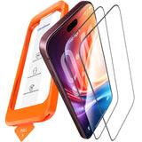 UltraGlass TOP 9H+ Armor for iPhone 18 Pro Max Screen Protector Glass 6.9'' | NO.1 Military Grade Shatterproof, Screen Protector for 18 Pro Max Tempered Glass, Sapphire Reinforced, One-Pull Tray, 2 Pack
