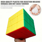 Giant Magic Cube 3x3, 18CM Extra Large Stickerless Puzzle Cube for All Ages | Stress Relief Educational Toy, Collectible Cube, Novelty Birthday Christmas Gift for Kids, Teens & Adults