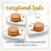 Purina Fancy Feast Classic Pate Wet Cat Food, 3 oz Cans, 30-Pack | Variety Pack, grain free recipes crafted with poultry and beef, made with no artificial colors or preservatives