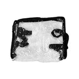 Large Clear Thick Plastic Storage Bag with a zipper