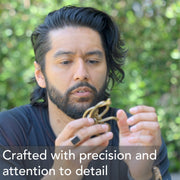 BePuzzled | Enigma Hanayama Metal Brainteaser Puzzle Mensa Rated Level 6, for Ages 12 and Up