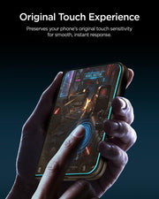Spigen GlasTR EZ FIT Tempered Glass Screen Protector for iPhone Duo | Outer Screen, 9H tempered glass, Auto-align tray, 100% clarity, Original touch, Case-friendly, 2Pack