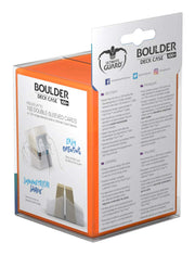 Ultimate Guard Boulder 100+ Classic, Deck Case for 100 Double-Sleeved TCG Cards, Topaz, Secure & Durable Storage for Trading Card Games, Soft-Touch Finish