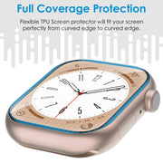 UniqueMe 6 Pack for Apple Watch 40mm SE 3/SE 2/SE Screen Protector