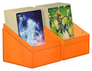 Ultimate Guard Boulder 100+ Classic, Deck Case for 100 Double-Sleeved TCG Cards, Topaz, Secure & Durable Storage for Trading Card Games, Soft-Touch Finish