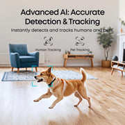 eufy Security 4K Indoor Camera E30, No Subscription, Pan and Tilt | AI Tracking, Color Night Vision, Pet/Baby/Nanny Camera with Two-Way Audio, Human/Pet Detection, Works with HomeKit (2-Pack)