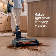 Shark Rocket Turbo Corded Stick Vacuum, Self-Cleaning, Navy, TV301 | Handheld Conversion, Carpet and Hard Floor Cleaning, Under-10-Lb Design, Swivel Steering, Compact Storage, Crevice/Pet Tool