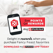 Purina Fancy Feast Classic Pate Wet Cat Food, 3 oz Cans, 30-Pack | Variety Pack, grain free recipes crafted with poultry and beef, made with no artificial colors or preservatives
