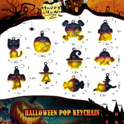 Halloween Pop Fidget Toys Bulk Its Halloween Party Favors for Kids 30 Pack | Mini Pop Keychain It Halloween Trick or Treat Goodie Bag Stuffers Fillers Fidgets for Kids Classroom Prizes Party Supplies