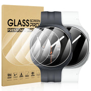 Suoman 4-Pack for Samsung Galaxy Watch 9/8 40mm Screen Protector | HD-Clear Hardness Tempered Glass Protective Film for Samsung Galaxy 40 mm Smartwatches [Anti-Scratch]