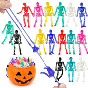 Halloween Stretchy Skeleton Toys 24-60 PCS, Party Favors Gifts for Kids