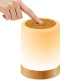 Auxmir Night Light, 3000mAh Rechargeable, Touch Dimmable LED Bedside Lamp
