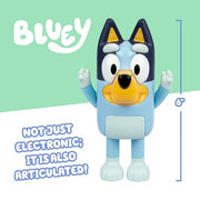 Bluey Game Hide and Seek Figure, Articulated, Musical Kids Figurines with Dance Mode, Interactive Play Toddler Figurine Toys for Ages 3+