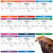 Gargeer 2.4oz Picky Geck 8 Sachet Flavours Crested Gecko Food Discovery Kit | Stop wasting food! Test 8 gourmet sachet flavors to win over picky geckos. Probiotic-infused, clean-label fruit & insect diet