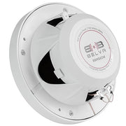 BELVA BBMS65W 400W Peak (200W RMS) 6.5" 2-Way White Coaxial Marine Speakers for Boats/ATV/UTV/SxS/Powersport