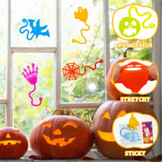 24 PCS Halloween Toys Gifts for Kids,Mini Sticky Hands Prizes for Toddlers