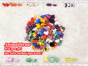150PCS 3D Printed Random Animal Figurines for Classroom Rewards