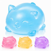 Gummy Bear Squishy, Squishy Bear Slow Rising Squeeze Fidget Toy, Pink | pink squishy gummy bear toy with slow-rising squeeze, for adults, classroom prizes, birthday gifts, party favors, 1 count