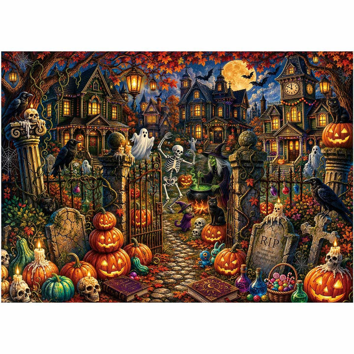 Halloween Jigsaw Puzzles for Adults 1000 Pieces