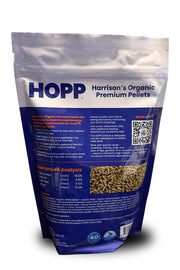 Harrison's Organic Premium Pellets HOPP - Certified Organic, Non-GMO, 1lb