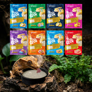 Gargeer 2.4oz Picky Geck 8 Sachet Flavours Crested Gecko Food Discovery Kit | Stop wasting food! Test 8 gourmet sachet flavors to win over picky geckos. Probiotic-infused, clean-label fruit & insect diet