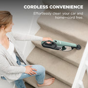 Shark UltraCyclone Pro Cordless Handheld Vacuum, Black/Green, CH901 | Powerful Suction, Handheld Vacuum for Car & Home, Crevice Tool, Scrubbing Brush, Lightweight, XL Dust Cup