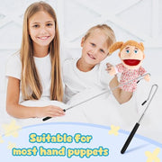 Adjustable Puppet Handles Metal Arm Control Rod Arm Control Stick Accessory for Puppets Arm Or Plush Body(1 Pcs)