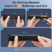 2-Pack Replacement Remote for Samsung Smart TV – No Setup, Instant Response | for 2019–2026 Samsung TV compatibility: works with most models, 2-pack value, instant response, streaming shortcut keys