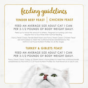 Purina Fancy Feast Classic Pate Wet Cat Food, 3 oz Cans, 30-Pack | Variety Pack, grain free recipes crafted with poultry and beef, made with no artificial colors or preservatives