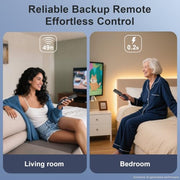 2-Pack Replacement Remote for Samsung Smart TV – No Setup, Instant Response | for 2019–2026 Samsung TV compatibility: works with most models, 2-pack value, instant response, streaming shortcut keys