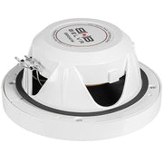 BELVA BBMS65W 400W Peak (200W RMS) 6.5" 2-Way White Coaxial Marine Speakers for Boats/ATV/UTV/SxS/Powersport