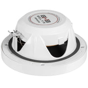BELVA BBMS65W 400W Peak (200W RMS) 6.5" 2-Way White Coaxial Marine Speakers for Boats/ATV/UTV/SxS/Powersport