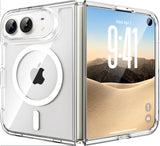 Temdan Magnetic for iPhone Duo Case, Compatible with Magsafe, Clear