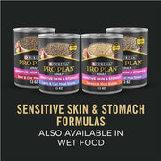 Purina Pro Plan Sensitive Skin & Stomach Dry Dog Food, Salmon, 30 lb Bag | Real Salmon & Rice Formula, with prebiotic fiber, easily digestible with omega-6 fatty acids for a healthy skin and coat
