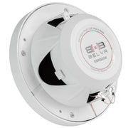 BELVA BBMS65W 400W Peak (200W RMS) 6.5" 2-Way White Coaxial Marine Speakers for Boats/ATV/UTV/SxS/Powersport