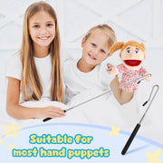 Adjustable Puppet Handles Metal Arm Control Rod Arm Control Stick Accessory for Puppets Arm Or Plush Body(1 Pcs)
