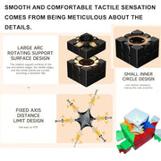 Giant Magic Cube 3x3, 18CM Extra Large Stickerless Puzzle Cube for All Ages | Stress Relief Educational Toy, Collectible Cube, Novelty Birthday Christmas Gift for Kids, Teens & Adults