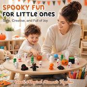 30 PCS Halloween Party Favors Gifts 3D Fidget Toys Goodie Bag Stuffers | Halloween Party Favors Fidget Toys for Trick or Treat, Halloween Goodie Bag Fillers, Figurine Stress Relief Fidget Toys