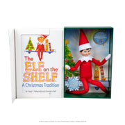 The Elf on the Shelf Box Set - Poseable Boy Scout Elf with Blue Eyes