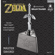 Legend of Zelda Master Sword Hanayama Metal Brain Teaser, Level 6 Ages 12+ | Legend of Zelda Master Sword Hanayama Metal Brain Teaser Puzzle, Mensa Rated Level 6, Cast Metal Puzzle, Ages 12+