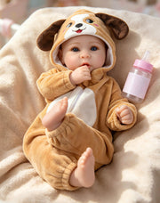 Aori Baby Dolls Realistic, Lifelike Baby Doll Set with Accessories | Real Life Cute Baby Set for Hugging, Playtime, and Gift Giving