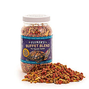 Fluker's Buffet Blend Aquatic Formula, Turtle Food with Freeze, Dried Shrimp, Mealworms, and Vitamin Enriched Pellets, 7.5 oz