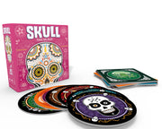 Asmodee Skull Bluffing & Bidding Party Game, 3-6 Players Ages 10+ | For bluffing fans, read and out-bid rivals, No luck, just pure psychology and nerve, Portable discs travel to any game night