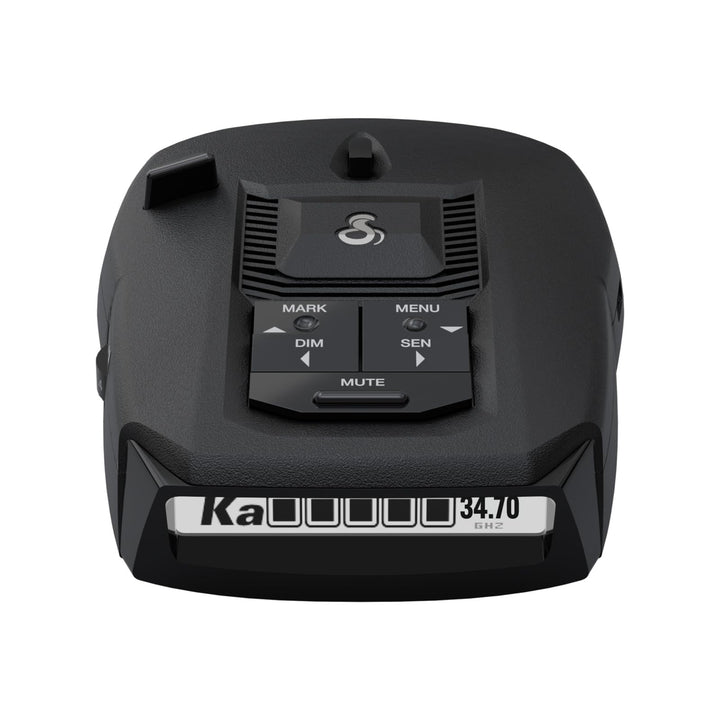 Cobra RAD 490i Laser Radar Detector, New Model with Long Range Detection | Bluetooth, Apple CarPlay and Android Auto Compatible, LaserEye Front and Rear Detection, DSP, Firmware Updatable