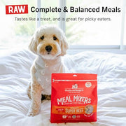 Stella & Chewy's Freeze-Dried Raw Beef Meal Mixers- Dog Food Topper and Mixer - Made with 95% Grass-Fed Beef, Organs & Bone - Perfect for Picky Eaters - Grain-Free - 8 oz