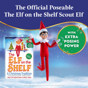 The Elf on the Shelf Box Set - Poseable Boy Scout Elf with Blue Eyes