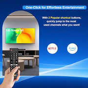【Pack of 2】 for LG TV Remote Control Replacement AKB75095307