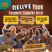 Lyrically Correct Boots & Ballads ’90s & 2000s Country Music Trivia Game | ’90s & 2000s Country Music Trivia Fun Card Game for Adults, Family Game Nights, Parties, BBQs, Road Trips & Music Lovers